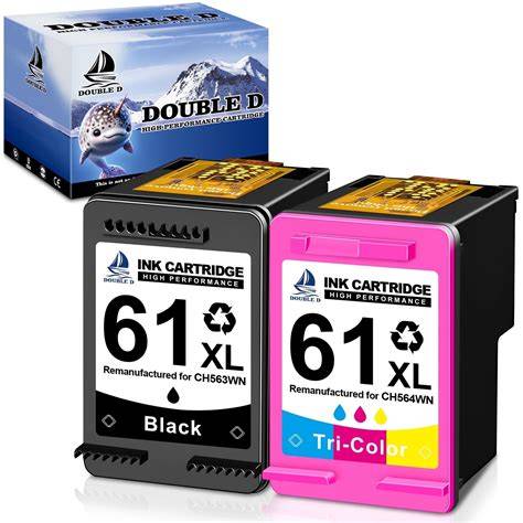 61XL Black And Tri-Color Ink Cartridges