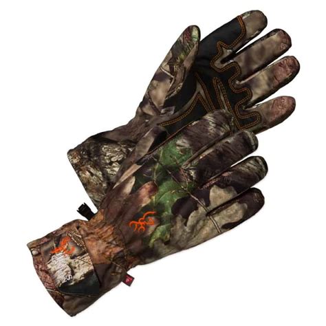 Browning Hell's Canyon Primaloft Outdry Gloves, Mossy Oak Break-Up Infinity, Small