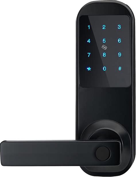 HAIFUAN Security Digital Keyless Code Door Lock, Unlock with Code Card and Key(HFAM10-L) (ORB)