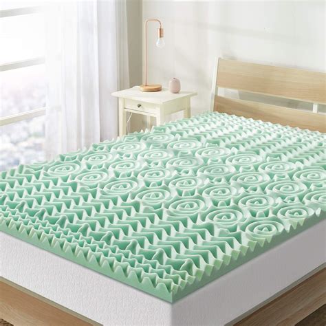 Exclusive Discount 80% Offer Nelaukoko 2 Inch Memory Foam Mattress Topper Queen Mattress Pad, Ventilated Gel Bed Foam Topper -