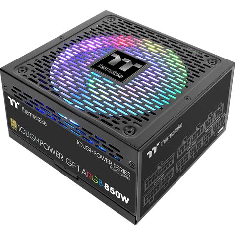 Best Deal Product Thermaltake Toughpower GF1 ARGB 750W 80+ Gold 16.8 Million Colors 18 Addressable LEDs 5V Motherboard Sync/Analog Controlled SLI Full Modular Power Supply PS-TPD-0750F3FAGU-1