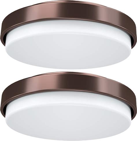 TychoLite Round Ceiling LED Light, 18inch LED Ceiling Light 60W 6600 Lumens [550W Equivalent] LED Ceiling Light Flush Mount, 4000K, CRI90, Dimmable for Bedroom, Kitchen, Hallway, Stairwell, 4 Pack
