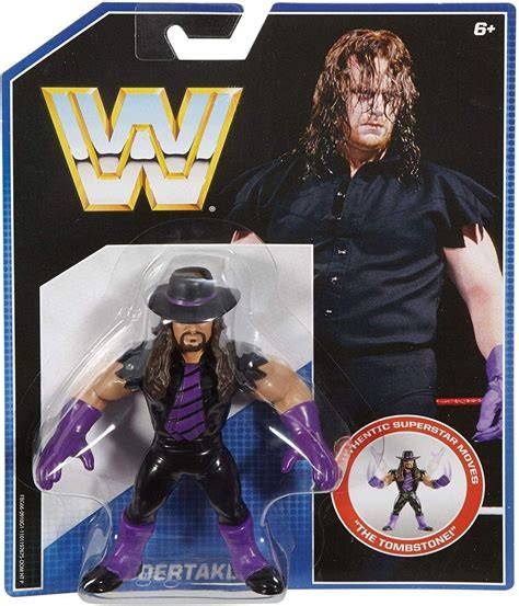 WWE Retro Collection The Undertaker Action Figure 4.5 Inches
