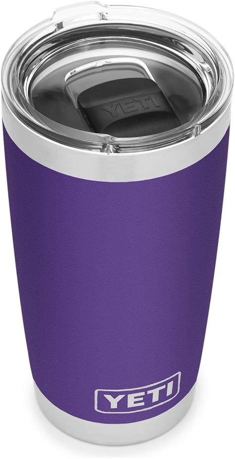 YETI Rambler 20 oz Tumbler, Stainless Steel, Vacuum Insulated with MagSlider Lid, River Green