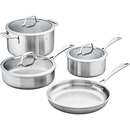🛒 Flash Sale ZWILLING Spirit Stainless Stainless Steel Cookware Set, 7pc